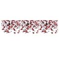 thumbnail image 4 of Langgg Paper Scraps Mini Heart Shape Wedding Accessory Plastic Material Confetti Tabletop Ornament for Valentine's Day red silver10mm 3Set, 4 of 6