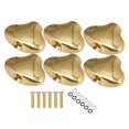 thumbnail image 1 of Milaget 6pcs Guitar Tuning Pegs Buttons s Handle Knobs for Guitar Accessories - 5, 1 of 9