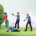 thumbnail image 1 of 4 Pieces 1/64 Cops Figure Model Table Layout Decoration micro Movie Props Micro Landscape Miniature Scenes, 1 of 9