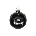 thumbnail image 2 of Vickerman N211517 Boule Transparente Pailletée Noire de 6 Po - 4 par Sac, 2 of 3