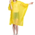 thumbnail image 2 of 1 Paquet de Ponchos de Pluie pour Adultes Imperméables Réutilisables Manteau de Pluie d'Urgence Robuste avec Capuchon à Cordon Manteau de Pluie pour Hommes Manteau de Pluie Manteau de Pluie pour Femmes Manteau Rave pour Hommes Manteau de Pluie à Enfiler Coupe-Vent, 2 of 4