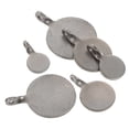 thumbnail image 3 of 6 Pcs Cibles en Acier Inoxydable Gris Foncé pour Amateurs de Tir Intérieur et Extérieur, 3 of 8