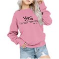 thumbnail image 1 of Chandail Enfants en Liquidation Liquidation Filles Col Rond Chandail Surdimensionné Mode Enfants Manches Longues Chandail à Enfiler Hauts 1-12 Ans Chandail Bébé Garçons Roses 7-8T, 1 of 6
