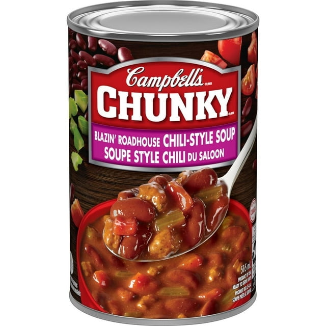 Campbell's® Chunky® Blazin' Roadhouse Chili-Style Soup, Shelf Stable