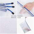 thumbnail image 2 of 12 Pieces A4 Zipped Document Pouch, File Folders, Transparent PVC Plastic File Storage Pouches Holder Organization Bags for Business Receipts Offices Travel, 2 of 6
