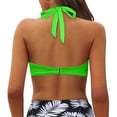 thumbnail image 2 of Women Bikini Top Push Up Swimsuit - Removable Padded Bra for Beach and Pool with Adjustable Support, 2 of 5