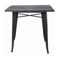 thumbnail image 4 of Table à manger Tolix avec plateau en bois, 4 of 5