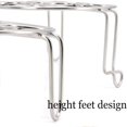 thumbnail image 3 of HAOAN Egg Steamer Rack Trivet for Instant Pot Accessories 5 Qt  6 Qt  8 Qt Pressure Cooker 2 Pack Stackable 304 Stainless Steel Multipurpose Cooling Rack Cooking, 3 of 8