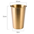 thumbnail image 1 of Luckyn Tasse à Bière en Acier Inoxydable 400ml pour Camping Fête Café Whisky, 1 of 6