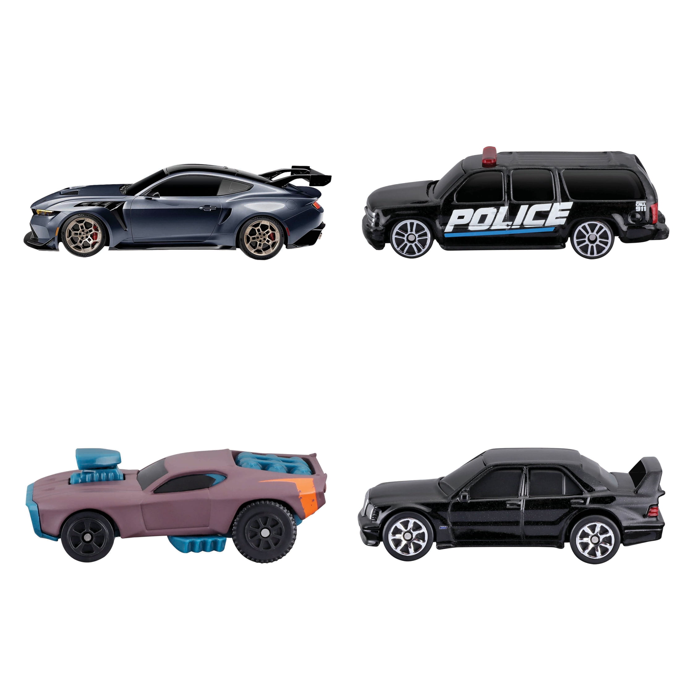 Adventure Force – Ensemble de 20 véhicules miniatures moulés sous pression : voitures et camions (modèles assortis, styles pouvant varier)