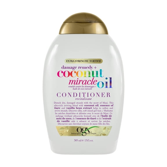 OGX Extra Strength Damage Remedy + Coconut Miracle Oil Conditioner