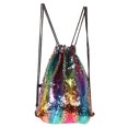 thumbnail image 2 of Bangcool Drawstring Backpack Fashion Sequin Drawstring Bag Drawstring Sack with Bracelet, 2 of 6
