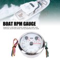 thumbnail image 3 of 85mm Marine Tachometer, 3 in 1 Speedometer Fuel Voltmeter Gauge with 7 Colors Backlight for Truck Car RV Boat, Suitable for Truck Tractor Trailer Car RV Boat, 3 of 7