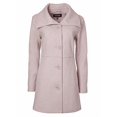 thumbnail image 4 of Sportoli Womens Mid-Length Single Breasted Wool Look Dress Coat with Pockets - Light Pink (1X), 4 of 7