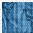 thumbnail image 4 of Soimoi Blue polyester Crepe Fabric Artistic Geometric Fabric Prints By Yard 42 Inch Wide, 4 of 5