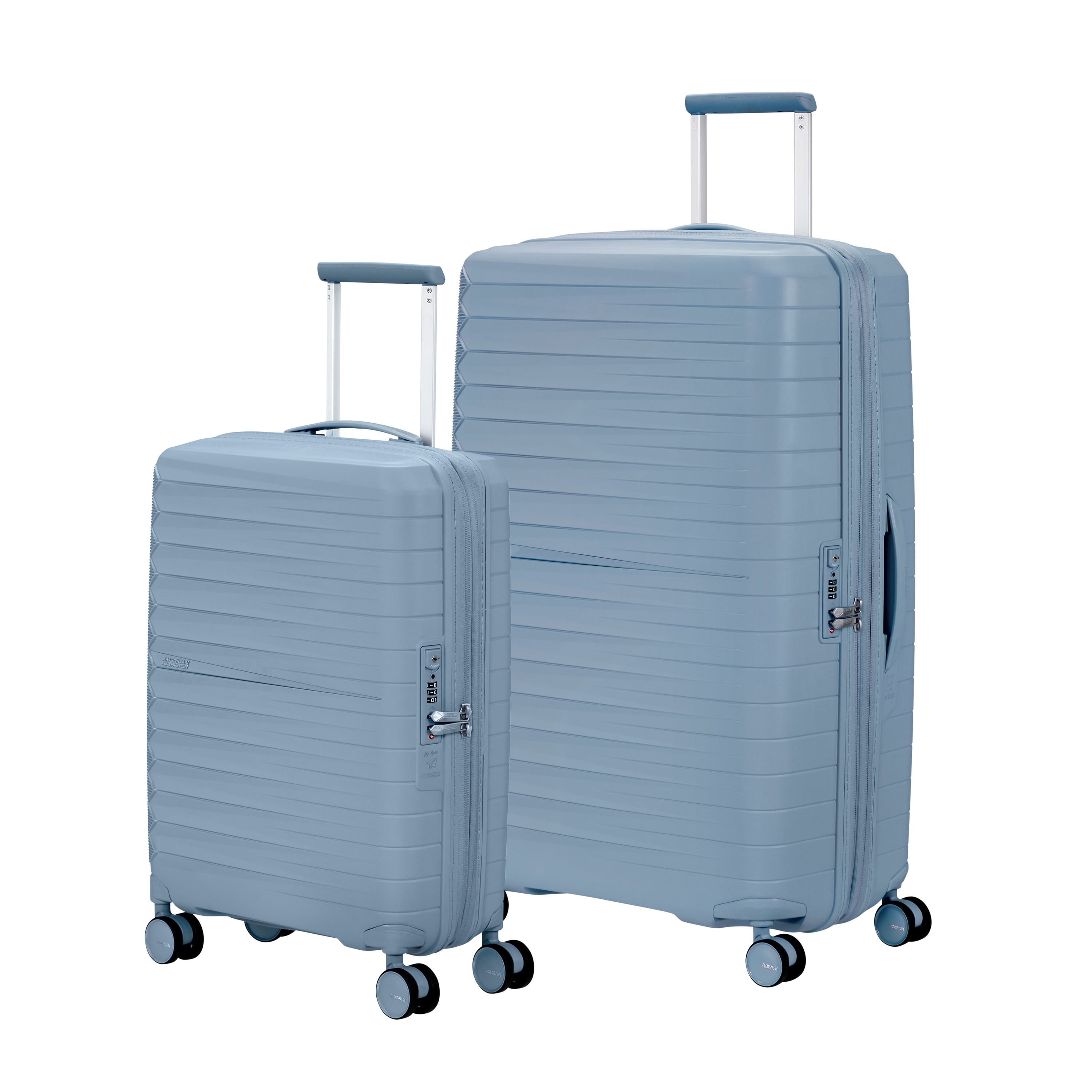 American Tourister FastForward 2pc Spinner Luggage Set Blue