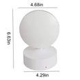 thumbnail image 3 of DVKPTBK LED Window Sill RGB Wall Sconce 360 Degree Corridor Ray White Aluminum, 3 of 9