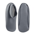 thumbnail image 1 of Voxware Lot d'Huile de Ricin pour les Pieds Chaussettes de Pieds Réutilisables Antidérapantes Lavables Enveloppements Matériau Polyester Acrylique Doux pour Activités de Sommeil Convient pour la Maison Intérieur Gris, 1 of 8