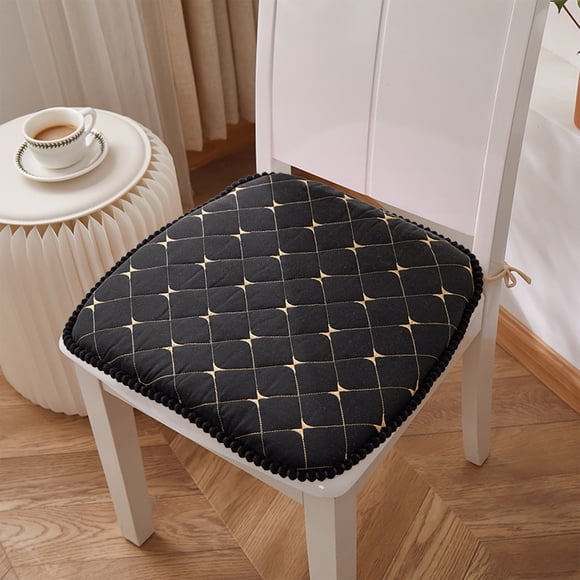 Ftwytp Coussin de Chaise de Salle à Manger, Coussin d'Assise en Mousse Souple Épaissie, Coussin de Chaise pour Bureau et Maison, Coussin de Soutien Ergonomique, Coussin de Tabouret Antidérapant et Confortable pour Longues Périodes Assises, Voiture, Jeu, Étude