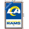 thumbnail image 2 of NFL Rams de Los Angeles - Logo 21, 2 of 4