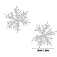 thumbnail image 1 of Outdoor Christmas Decorations Christmas Snowflake Snowflake String Decoration Christmas Tree Decoration Pendant Christmas Snowflake Christmas Decoration Christmas Tree Decorations, 1 of 1