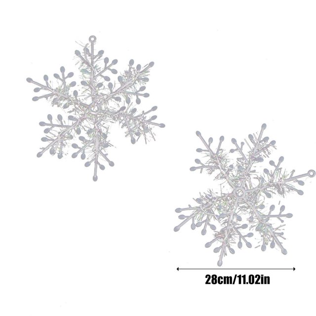 Outdoor Christmas Decorations Christmas Snowflake Snowflake String Decoration Christmas Tree Decoration Pendant Christmas Snowflake Christmas Decoration Christmas Tree Decorations