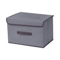 thumbnail image 1 of HOARBOEG Cotton And Linen Cloth Covered Storage Box Clothing And Debris Storage Artifacts Household Daily Collapsible Washing Box, 1 of 1