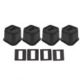 thumbnail image 3 of Risers de Canapé, Caoutchouc 4 Pouces 4 Ensembles Antidérapants Meubles Risers Empilables pour Ascenseur Robuste, 3 of 8