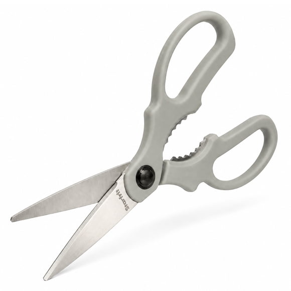 Starfrit Kitchen Scissors, Stainless Steel Kitchen Shears with Built-In Nutcracker