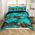 thumbnail image 1 of Erosebridal Housse de Couette Botanique Rustique Simple, Housse de Couette Arbre de Ferme Simple, Bleu, Réversible 2 Pcs (Sans Couette), 1 of 6