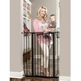 thumbnail image 3 of Regalo Extra Tall Baby  Gate Black, 3 of 3