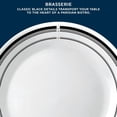 thumbnail image 3 of Corelle Brasserie 10.25" Glass Dinner Plate, 3 of 4