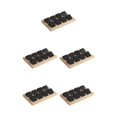thumbnail image 1 of kurtrusly Wood Earring Card Holder w/ Tray Jewelry Display for Accessory 8 Pair Black 5Set, 1 of 6