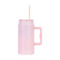 thumbnail image 2 of Fwttom Home Decor Large Capacity Stainless Steel Straw Insulated Travel Mug with Leak Proof Lid and Handle Capacity 1500Ml, 2 of 6