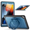 thumbnail image 2 of XYX Case for iPad Pro 10.5 Inch/ iPad Air 3rd Gen 2019 with Rotating Stand, Shoulder Strap, 2in1 Shockproof Cover, Navy Blue, 2 of 7