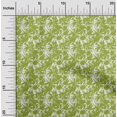 thumbnail image 1 of oneOone Georgette Viscose Light Green Fabric Florals Craft Projects Decor Fabric Printed By The Yard 42 Inch Wide, 1 of 1
