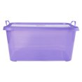 thumbnail image 3 of Life Story Bac de Rangement Empilable de 55 Qt, Contenant à Couvercle Léger, Violet, Lot de 24, 3 of 9