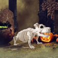 thumbnail image 4 of Halloween Skeleton Dog Prop Animal Bones Party Shop Decoration Horror, 4 of 5