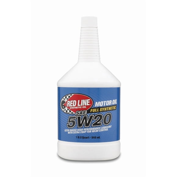 Red Line Oil Oil 15204 SAE 5W-20; Synthetic; 1 Quart Bottle; Single