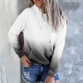 thumbnail image 2 of Penkiiy Sweat à Capuche pour Femmes Mode Décontractée Patchwork Noir Y2K Vêtements, 2 of 4