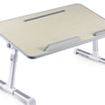 thumbnail image 5 of Bed Foldable Desk,Bed Folding Table Aluminium Lap Standing Desk Bed Notebook Table Built to Last, 5 of 5