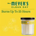 thumbnail image 4 of Mrs. Meyer’s Clean Day Scented Soy Candle, Honeysuckle, 4 of 6