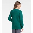 thumbnail image 3 of Landau Essentials Veste d'Uniforme Médicale pour Femmes, Coupe Classique et Décontractée, Col Rond, 4 Poches, 3 of 6