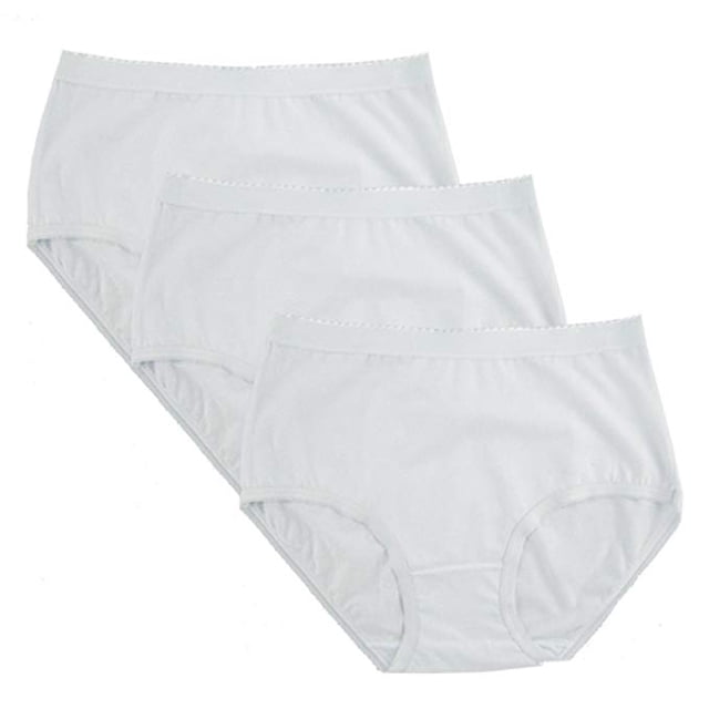 FEM Culottes Couvrantes en Coton Biologique pour FEMmes - Lot de 3