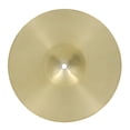thumbnail image 4 of 14" Brass Alloy Crash Ride Hi-Hat Cymbal for Drum Set, 4 of 7