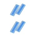 thumbnail image 4 of ZheElen 1/2/3/5 2x Durable And Portable Sewing Tool For Thread Stitch And Embroidery Enthusiasts Stitch Row Line Tool Widely Good Gift blue Monolithic 2PCS, 4 of 4