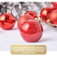 thumbnail image 4 of Matoen12 72PCS Christmas Tree Ball Bauble Hanging Home Party Ornament Decor 4CM, 4 of 5