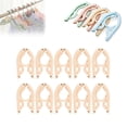 thumbnail image 2 of Retractable Portable Travel Hangers Foldable Hangers For Travel Folding Hangers Space Saving Travel Hangers Foldable For Suitcase Tie Rack Hanger For Closet Clothes Drying, 2 of 9