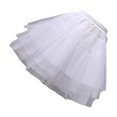 thumbnail image 1 of ZLight Hoopless Skirt Petticoat Breathable Wedding Accessory Dress Cosplay white Prom for white 45cm, 1 of 6