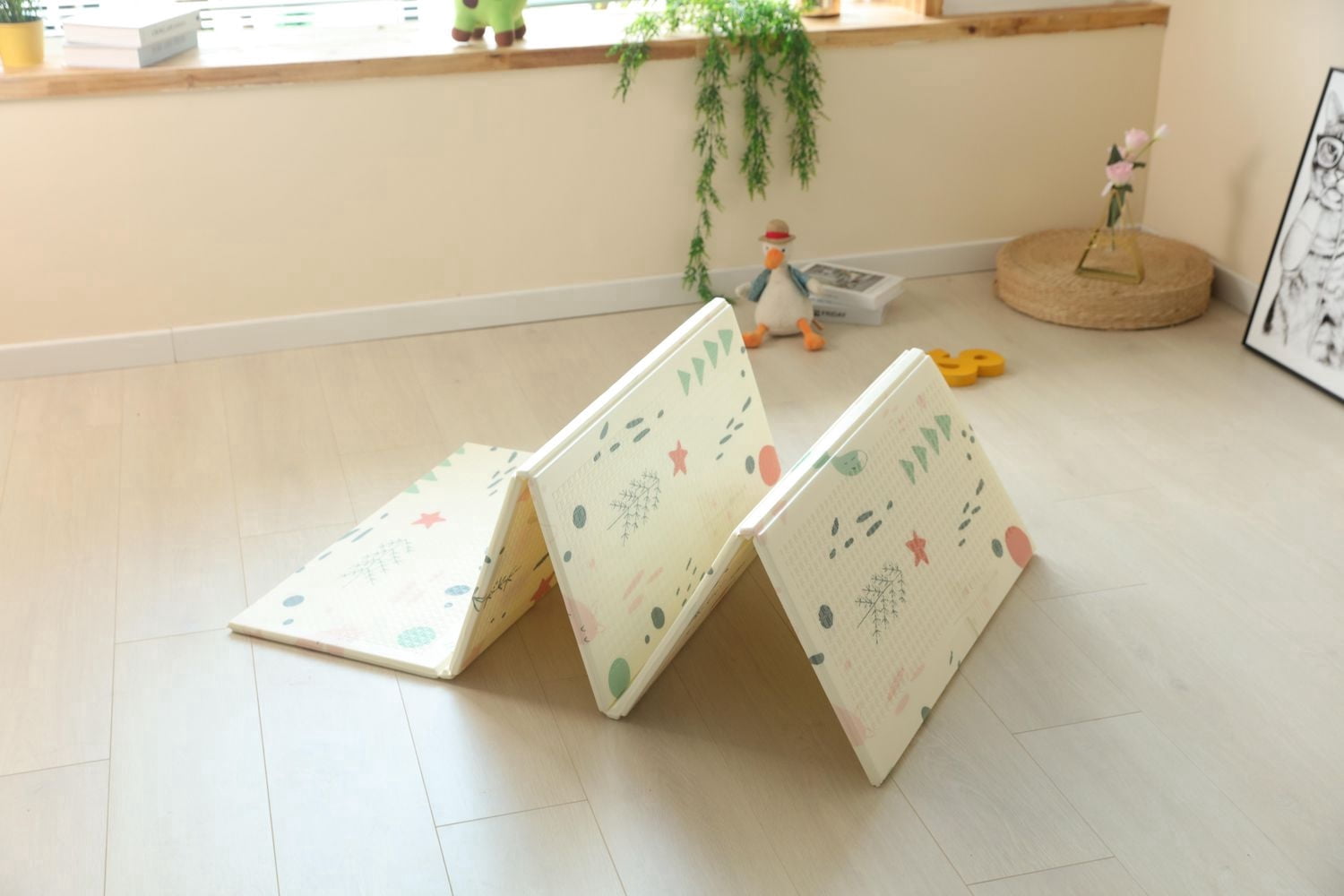 Mainstays Tapis de jeu pliable en mousse XPE pour enfants, pour bébés et tout-petits, 30,31 x 22,83 pouces